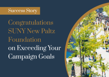 Congratulations SUNY New Paltz Foundation on Exceeding Your Campaign Goals